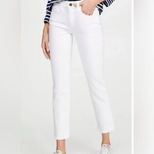 Joe's Jeans Women's Cropped White Jeans